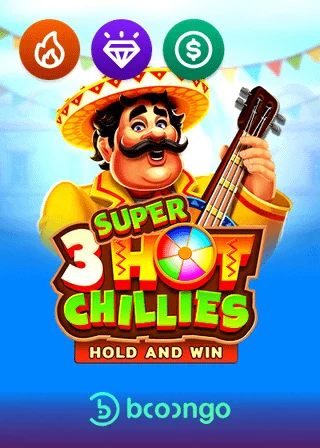 3 Super Hot Chillies slot game by 3Oaks