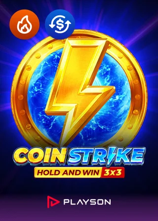 Coin Strike Hold and Win slot game by Playson